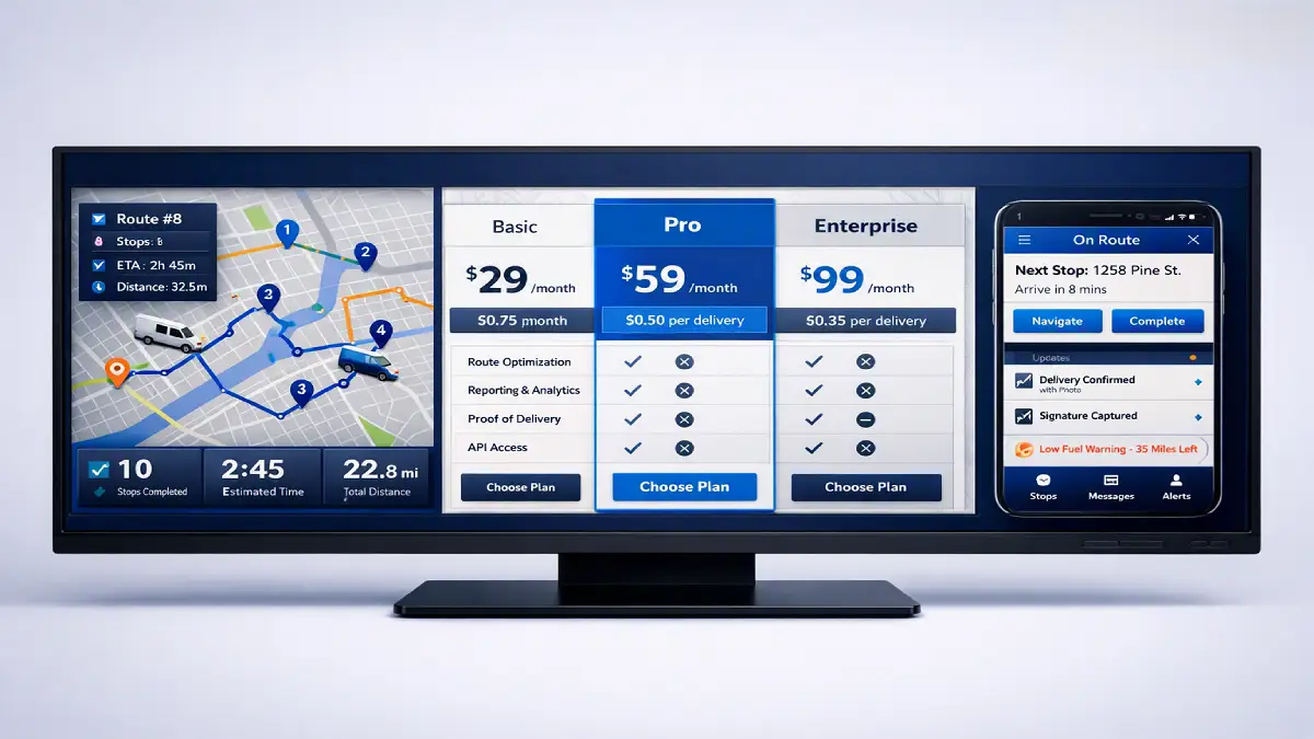 Top Route4Me alternatives and competitors for delivery route optimization